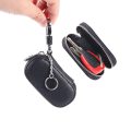 Universal Pure Cow Leather Waist Hanging Zipper Wallets Key Holder Bag (No Include Key)