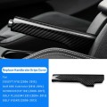 Car Handbrake Grips Knob Cover Protector Carbon Fiber for Scirocco EOS Golf GOC