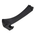 For -BMW E90 328I 2007-2012 Black Right Side Inner Door Panel Handle Pull Trim Cover
