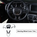 for Challenger Steering Wheel Cover Accessories Trim for Dodge Challenger 2015-2020