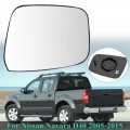 Left+Right Car Rear View Mirror Side Wing Door Mirror Glass Power Heated for Nissan Navara D40