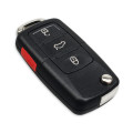 4 Button For Ford 2001-07 Expedition Focus F Modified Complete Remote Key ID63 Chip 315Mhz