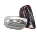 Car Chrome Side Led Light Rearview Mirror Covers Molding Trims for Toyota Corolla 2009-2013