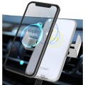 Wireless Car Charger Mount Auto-Clamping Fast Charging Car Air Vent Phone Holder