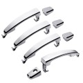 Manual Transmission Speed Sensor 96190708 5S7656 with 4Pcs Chrome ABS Door Outer Handle Covers