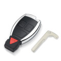 Smart Car Remote Key Case Fob Shell For Mercedes Benz MB C E ML S SL SLK CLK AMG 3+1 4 Buttons
