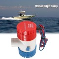 1100GPH 12V Electric Marine Submersible Bilge Sump Water Pump with Switch for Boat Yacht