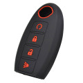 2X 4 Button Silicone Key Fob Cover Remote Case for Nissan Altima Maxima Murano Kick