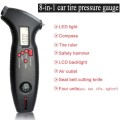 Digital Tire Pressure Gauge Meter Tire Diagnostic Tool 0-200 PSI Backlight LED Air Pressure Gauge