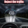 Car Speedometer Projector Windshield Auto Electronic Alarm Overspeed Warning System HUD OBD2