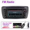 2 Din Android8.1 Car Radio For Seat Ibiza 6j 2009-13 GPS Navigation Screen Radio FM