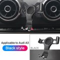 For Audi A3/S3 2013-2019 Car Air Outlet Mobile Phone Hoder Air Outlet Suction Cup From Gravity