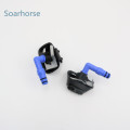 For Saab Front Bumper Headlight Washer Sprayer Nozzle Cylinders Headlamp Cleaning Jet & Clip
