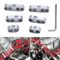 7mm 8mm Chrome Spark Plug Wire Separators Looms Dividers for ford Chevy 9723