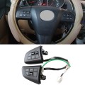 Car Steering Wheel Button Switch Cruise Control Switch Audio Button for Mazda 3 2010 Cx-5 Cx-7