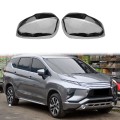 Car Chrome Rearview Side Glass Mirror Cover Trim Frame Side Mirror Caps for Mitsubishi Xpander