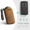 Car Key Cover For Volvo S60 S80 V60 XC60 XC70 S60L V40 XC90 Car Keychain Remote Control Case