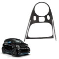 Auto Carbon Fiber Central Gear Shift Panel Control Panel Decal Interior Modification for Benz Smart