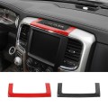 for Dodge Ram 1500 2010- Car Central Control Storage Box Case Decoration Sticker Trim Cover Strip