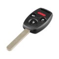 313.8 Mhz Remote Key Replacement Uncut For Honda Accord Uncut Keyless Entry Car Key Fob ID46 Chip