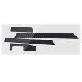 16PCS Sticker 5D Glossy Carbon Fiber Trim Stylish Well Protective for-BMW 3-Series E46