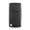 Car Keyless Entry Case Flip Folding Remote Key 433MHz with ID46 Chip HU83 Blade for Peugeot