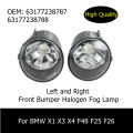 Car Accessories Front Fog Light For BMW X3 F25 X4 F26 X5 F15 X6 F16 Car Bumper Fog Lamp Lights