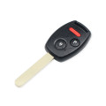 Car Entry Remote Key 3 Buttons 313.8Mhz With ID46 Chip Fob For Honda Accord Fit Civic Odyssey