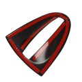 For Mercedes-Benz Smart 451 Fortwo Car Door Bowl Decorative Protective Cover Trim Car Styling