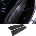 Real Dry Carbon Fiber Seat Side Cover Trim for-Porsche 911 2012-2018 718 2017-20