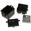 Suitable for Car and Marine Audio 12V 2 Way Relay Fuses Box Bracket with 8 Fuses