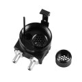 Universal Racing Aluminum Oil Catch Can Oil Filter Tank Breather Tank, Capacity: 300ML