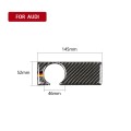 Car Keyhole Strip German Flag Color Carbon Fiber Decorative Sticker for Audi A6 2005-2011