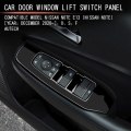 Car Window Glass Lifter Panel Switch Window Control Lifter Panel Cover for Nissan NOTE E13