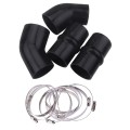 Silicone Hose Kit with Clamps Intercooler Hose Boot Kit for Dodge Ram Cummins 5.9L 1994-2002