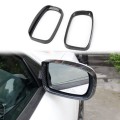 Carbon Fiber Side Door Mirror Visor Cover Trim for Dodge Charger Rearview Mirror Cover Rain Shield