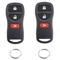 2 Key for Nissan Frontier Murano Quest NV Pathfinder Xterra Versa Car Keyless Entry Remote
