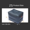 Z56789Q1 PVC Car Inflatable Stool+ Increased Pad+Pump Inflatable Large Square Stool