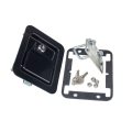 Black RV Paddle Entry Door Latch & Keys Tool Box for Trailer / Yacht / Truck for electrical cabinet