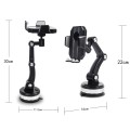 X-0566 Big Suction Cup Car Phone Holder Center Console Bracket for 4.7-6.8 inch mobile phones