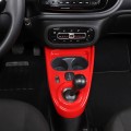 For Mercedes-Benz Smart 453 Fortwo Forfour 2015-18 ABS Car Gear Shift Knob Panel Frame Cover Trim