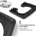 Center Console Cup Holder Replacement Pad Black Compatible for Ford F-150 2004-2014