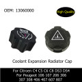 Coolant Expansion Radiator Cap 13060000 For Citroen C4 C5 C6 C8 DS3 DS4 Peugeot