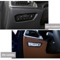 Aluminum Alloy Headlight Switch Button Sticker Decoration Cover Trim Patch for Toyota GR Supra A90