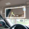 Car Sun Visor Mirror with LED Lights Automobile Makeup Mirror with Lights Cosmetic Mirror Clip
