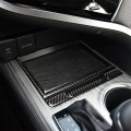 Carbon Fiber Center Console Storage Box Cover Trim Kit for Toyota Camry 2018-2020
