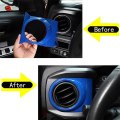 For Toyota Tacoma 2016-2021 Car Central Control Air Conditioning Air Outlet Frame Cover Decorative