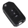 FOLDING FLIP REMOTE SHELL FOB CASE 3 BUTTONS FIX FOR HONDA CRIDER JADE CIVIC ACCORD CITY ODYSSEY