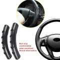 1Pair Steering Wheel Non-Slip Cover Refit Boost Silicone Anti-Sweat