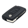 Remote Entry Key Fob Shell Case 2 Buttons For Peugeot 307 107 207 407 Citroen C2 C3 C4 C5
